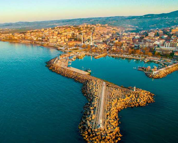 Akçakoca limanı — Eftelya Otel