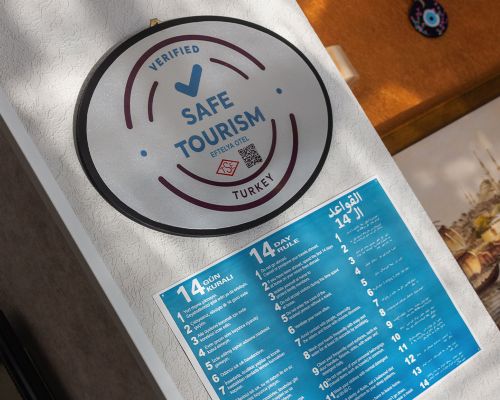 Eftelya Otel Güvenli Turizm Sertifikası